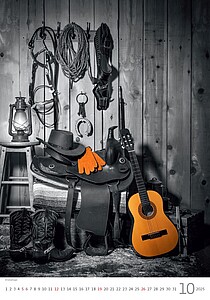 Colour Art 2027, nástěnný kalendář, prodloužená záda