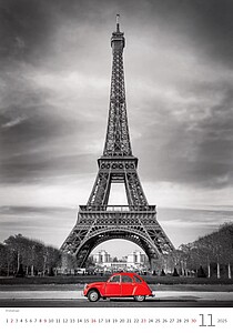 Colour Art 2027, nástěnný kalendář, prodloužená záda