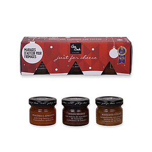 CONFITURE Dárkové balení variace confitur Just for Cheese - Ozdoba - reklamní předměty