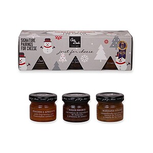 CONFITURE Dárkové balení variace confitur Just for Cheese - Sněhulák - reklamní předměty