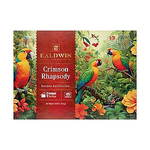 CRISALA EALDWIN Crimson Rhapsody 18g (9 sáčků, kolekce čajů) - reklamní předměty