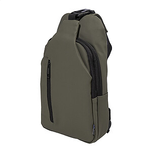 Crossbody taška z RPET, středně zelená (kelly, středně zelená