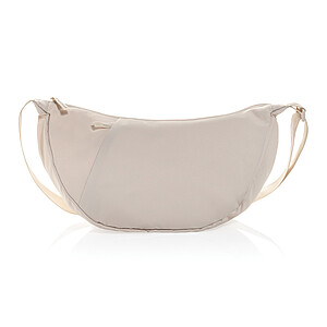 Crossbody ve tvaru půlměsíce, béžová