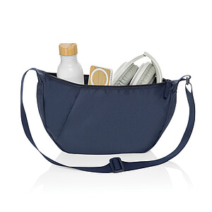 Crossbody ve tvaru půlměsíce, námořní modrá