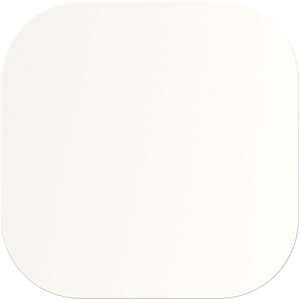 Čtvercový podtácek, bílá