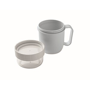 CUPOKO Plastový kelímek na svačinu, 450 ml, světle modrá