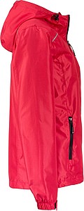 Dámská bunda do deště James & Nicholson RAIN, červená, XL