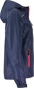 Dámská bunda do deště James & Nicholson RAIN, námořní modrá, XL