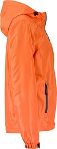 Dámská bunda do deště James & Nicholson RAIN, oranžová, XL