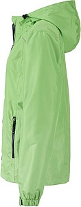 Dámská bunda do deště James & Nicholson RAIN, zelená, XL