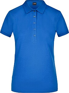 Dámská elastická polokošile James Nicholson, královská modrá, XL