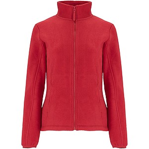 Dámská fleecová celorozepínací bunda, ROLY ARTIC, červená, vel. 2XL