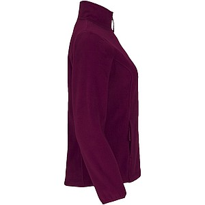 Dámská fleecová celorozepínací bunda, ROLY ARTIC, vínová, XL