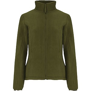 Dámská fleecová celorozepínací bunda, ROLY ARTIC, vojenská zelená tmavá, vel. L