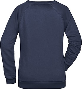 Dámská mikina James Nicholson sweatshirt women, námořní modrá, vel. M