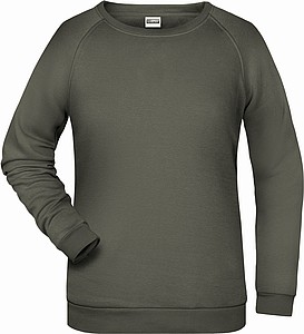 Dámská mikina James Nicholson sweatshirt women, šedá, vel. XL