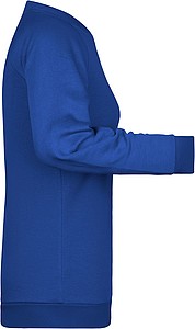 Dámská mikina James Nicholson sweatshirt women, tmavá královská modrá, vel. 3XL
