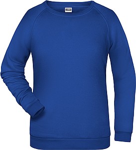 Dámská mikina James Nicholson sweatshirt women, tmavá královská modrá, vel. S