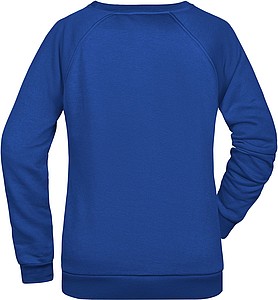 Dámská mikina James Nicholson sweatshirt women, tmavá královská modrá, vel. S