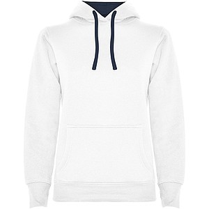 Dámská mikina ROLY URBAN, bílá s doplňky v námořní modré, S
