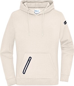 Dámská mikina s kapucí DAIBER INTERLOCK, béžová, L - reklamní předměty