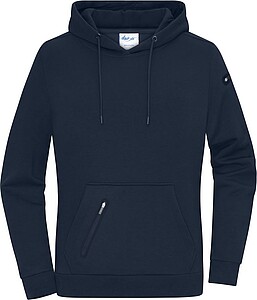 Dámská mikina s kapucí DAIBER INTERLOCK, námořní modrá, M