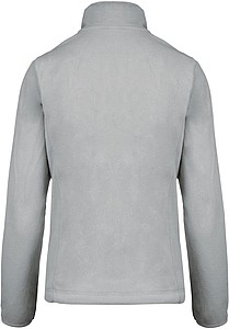 Dámská mikrofleecová mikina Kariban fleece jacket women, sv. šedá, vel. S