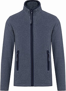 Dámská mikrofleecová mikina Kariban fleece jacket women, tmavá námořní modrá, vel. XL