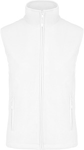 Dámská mikrofleecová vesta Kariban fleece vest women, bílá, vel. L