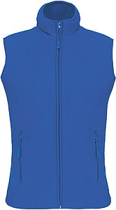 Dámská mikrofleecová vesta Kariban fleece vest women, indigo modrá, vel. XXL - vesta s potiskem