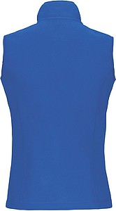Dámská mikrofleecová vesta Kariban fleece vest women, kobaltově modrá, vel. S