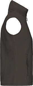 Dámská mikrofleecová vesta Kariban fleece vest women, tmavě šedá, vel. 3XL