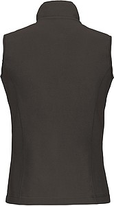 Dámská mikrofleecová vesta Kariban fleece vest women, tmavě šedá, vel. S