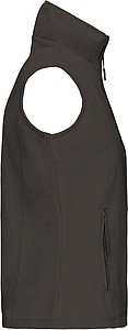 Dámská mikrofleecová vesta Kariban fleece vest women, tmavě šedá, vel. S