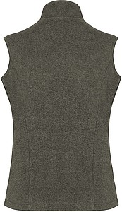 Dámská mikrofleecová vesta Kariban fleece vest women, vojenská světlá zelená, vel. XL