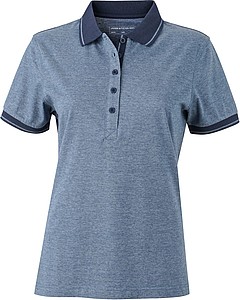 Dámská polokošile James Nicholson polo megange women, sv. modrá/ tmavě modrá, vel. M