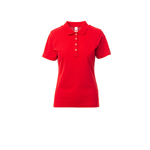 Dámská polokošile PAYPER ROME LADY, vel. XXL, červená - reklamní polokošile