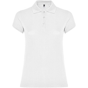 Dámská polokošile s krátkým rukávem, ROLY STAR, bílá, vel. XL - reklamní polokošile