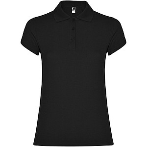 Dámská polokošile s krátkým rukávem, ROLY STAR, černá, vel. XL