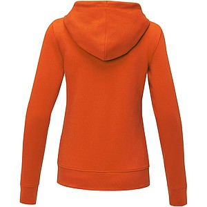 Dámská rozepínací mikina s kapucí Elevate THERON, oranžová, vel. M