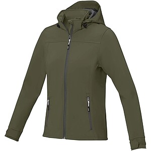Dámská softshellová bunda Elevate Langley, velikost XXL, vojenská zelená - khaki