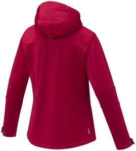 Dámská softshellová bunda Elevate MATCH, červená, 2XL