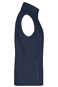 Dámská vesta James & Nicholson Promo softshell, námořní modrá, velikost M