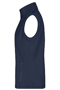 Dámská vesta James & Nicholson Promo softshell, námořní modrá, velikost M