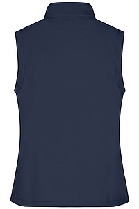 Dámská vesta James & Nicholson Promo softshell, námořní modrá, velikost XXL