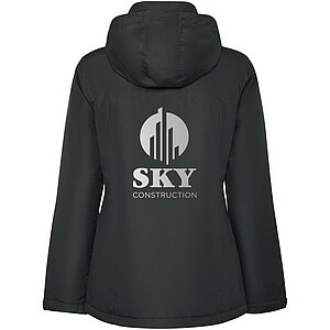 Dámská zateplená softshellová parka Roly Notus, velikost L, tmavě šedá