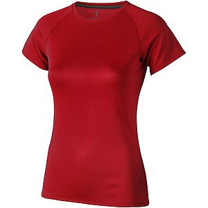 Dámské funkční tričko Elevate NIAGARA, červené, vel. XS - dámská trička s vlastním potiskem