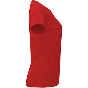 Dámské funkční tričko s krátkým rukávem, ROLY BAHRAIN, červená, vel. 2XL