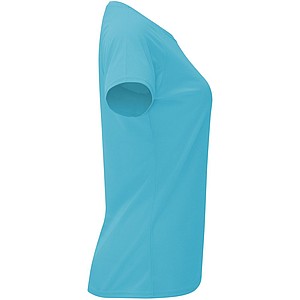 Dámské funkční tričko s krátkým rukávem, ROLY BAHRAIN, tyrkysová, vel. S