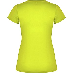 Dámské funkční tričko s krátkým rukávem, ROLY MONTECARLO, fluorescenční žlutá, vel. 2XL